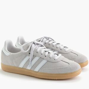 Adidas Women's Samba Suede OG Lace Up Sneakers - Grey
